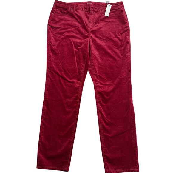 Chico's 3R velvet fly front stretch Jeggings pants P 2404 - Picture 2 of 12